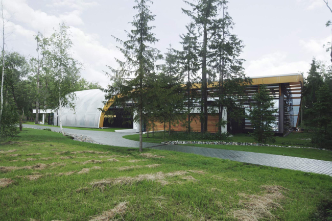 Линия ребра（未明确标准中文译名）·莫斯科州私人健身房丨俄罗斯莫斯科丨ATRIUM建筑工作室-30