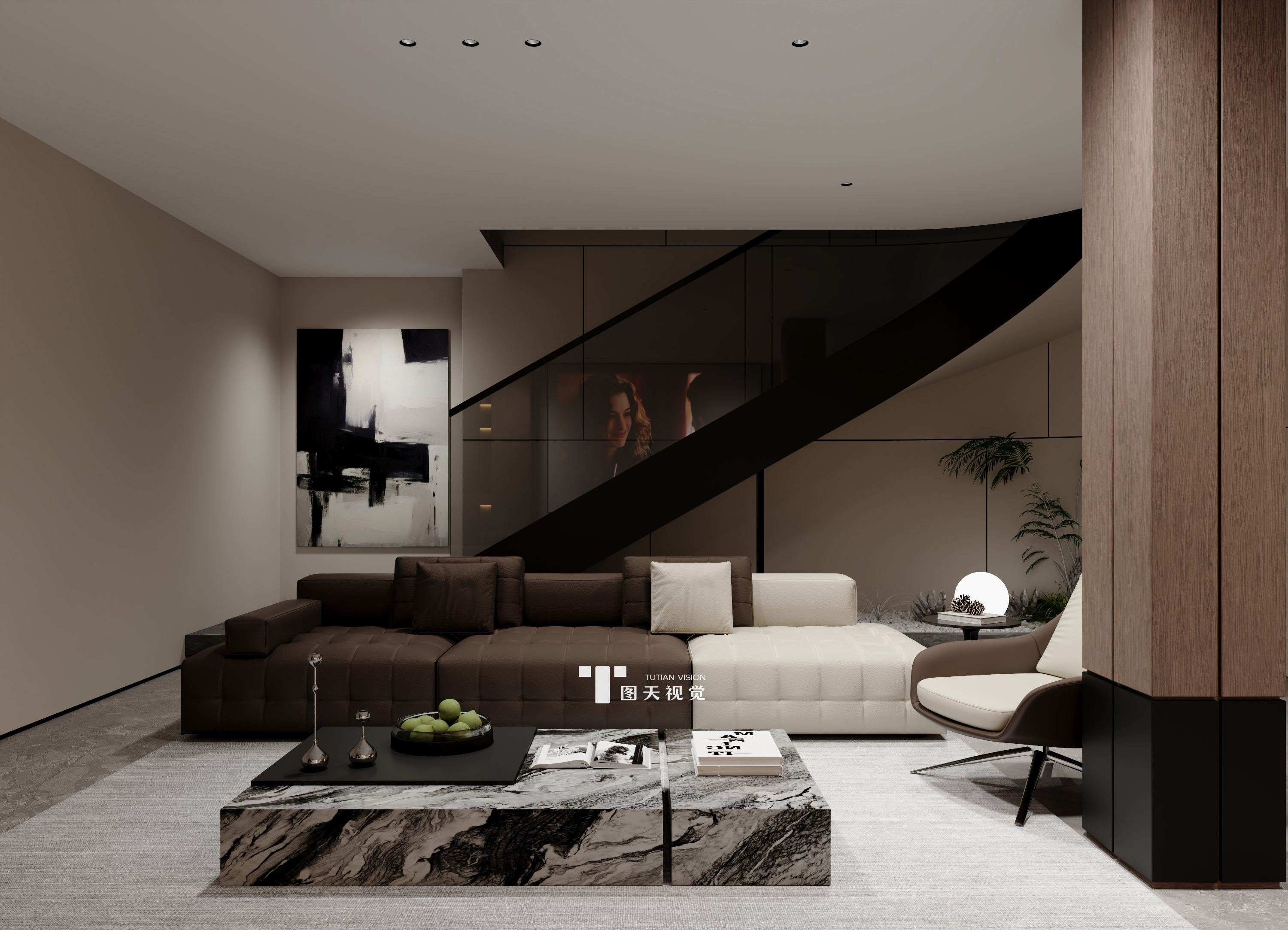 意式三层别墅-0