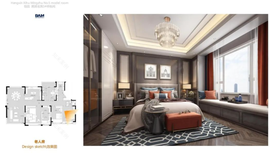 恒信·熙湖名筑样板间丨沿海设计室内二所-25