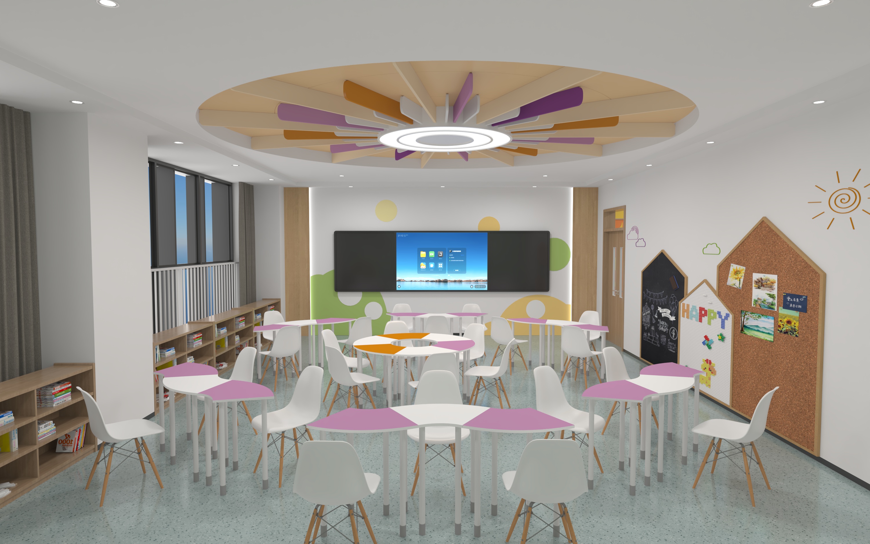 某校心理咨询规划区设计-3