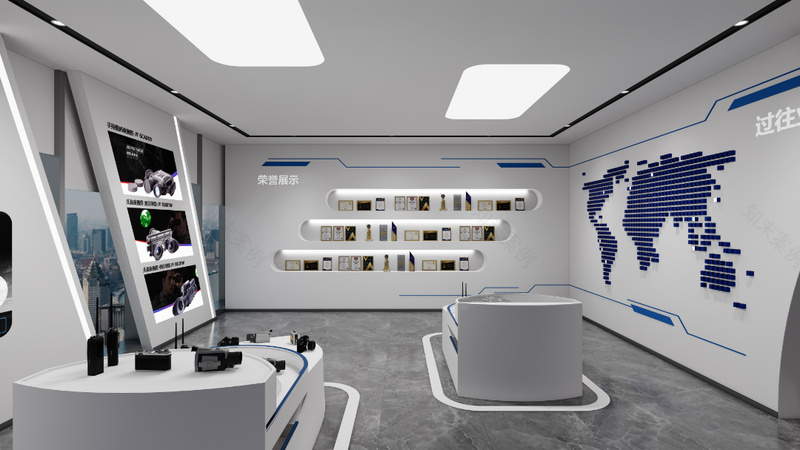 鑫景源科技现代简约办公空间设计-32