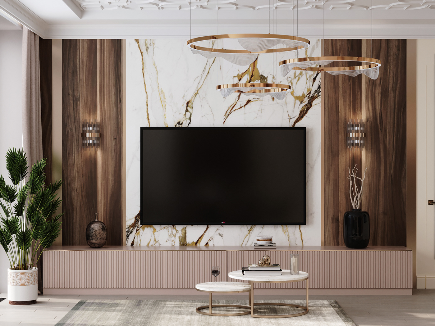 现代轻奢平层设计-1