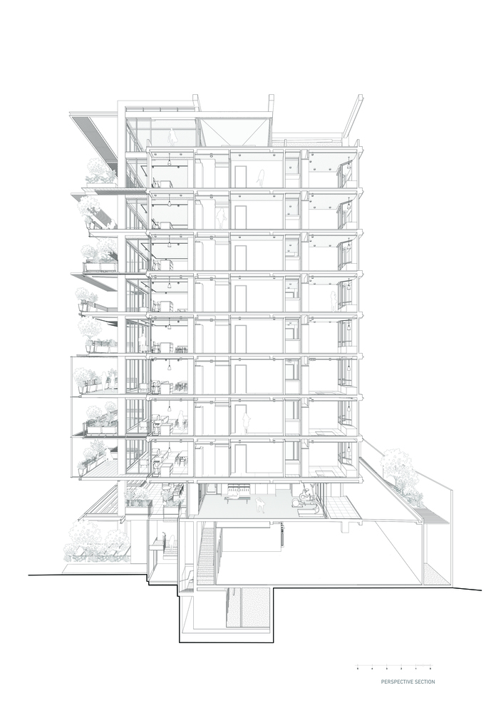 垂直绿洲 · 哥斯达黎加 San José 的 Gardenia 公寓丨Studio Saxe-56