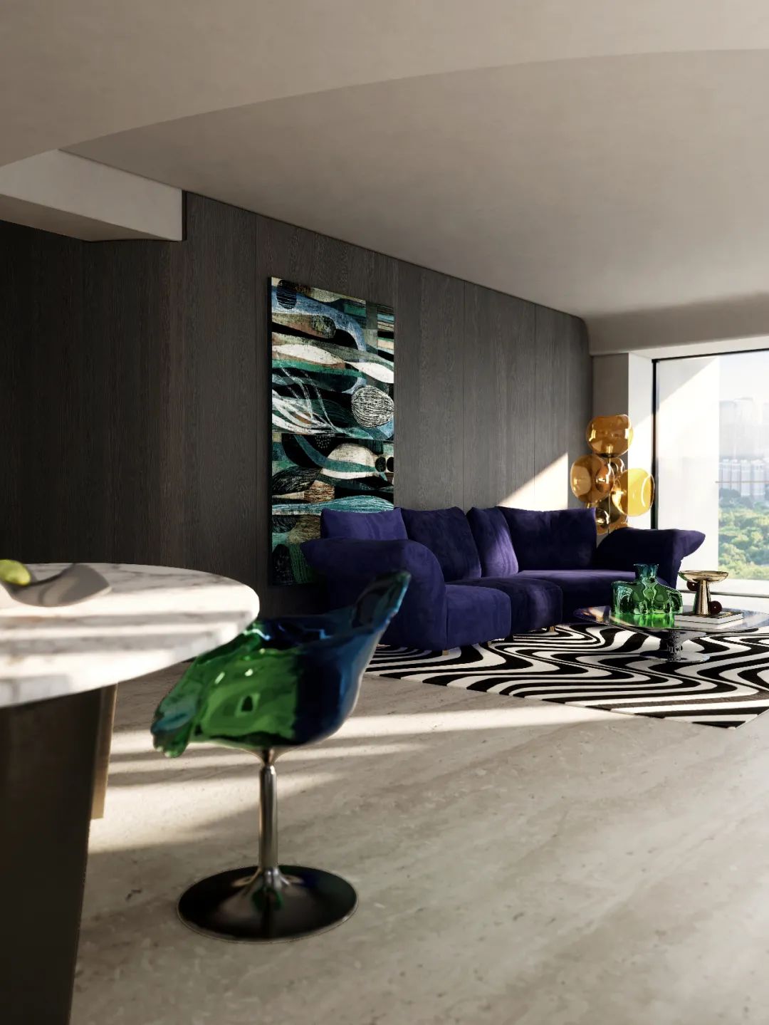 无锡蠡湖香樟园私宅丨中国无锡丨介間建築設計-31