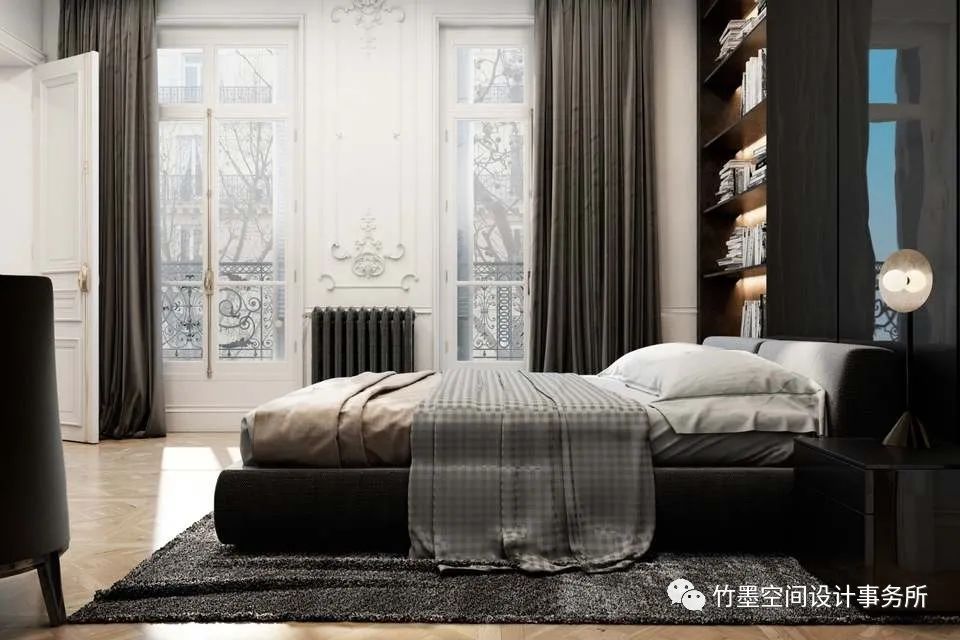 优雅轻奢的私宅设计丨竹墨空间设计事务所-19