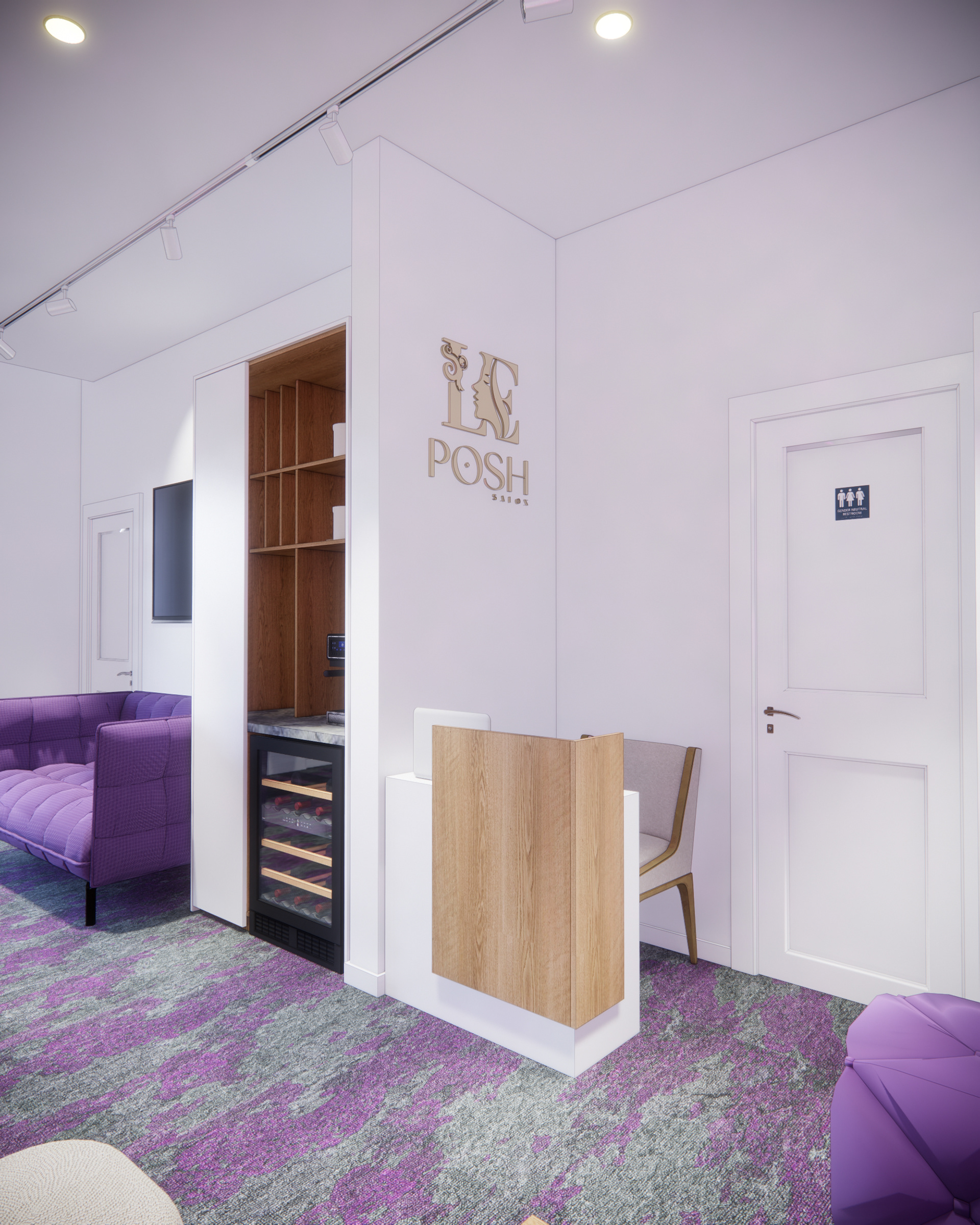 办公室设计与渲染-34