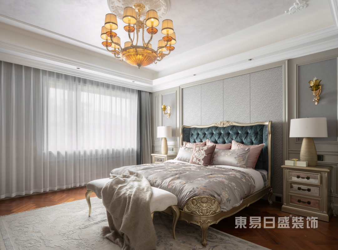 500㎡现代美式装修，别墅里的优雅时光-44