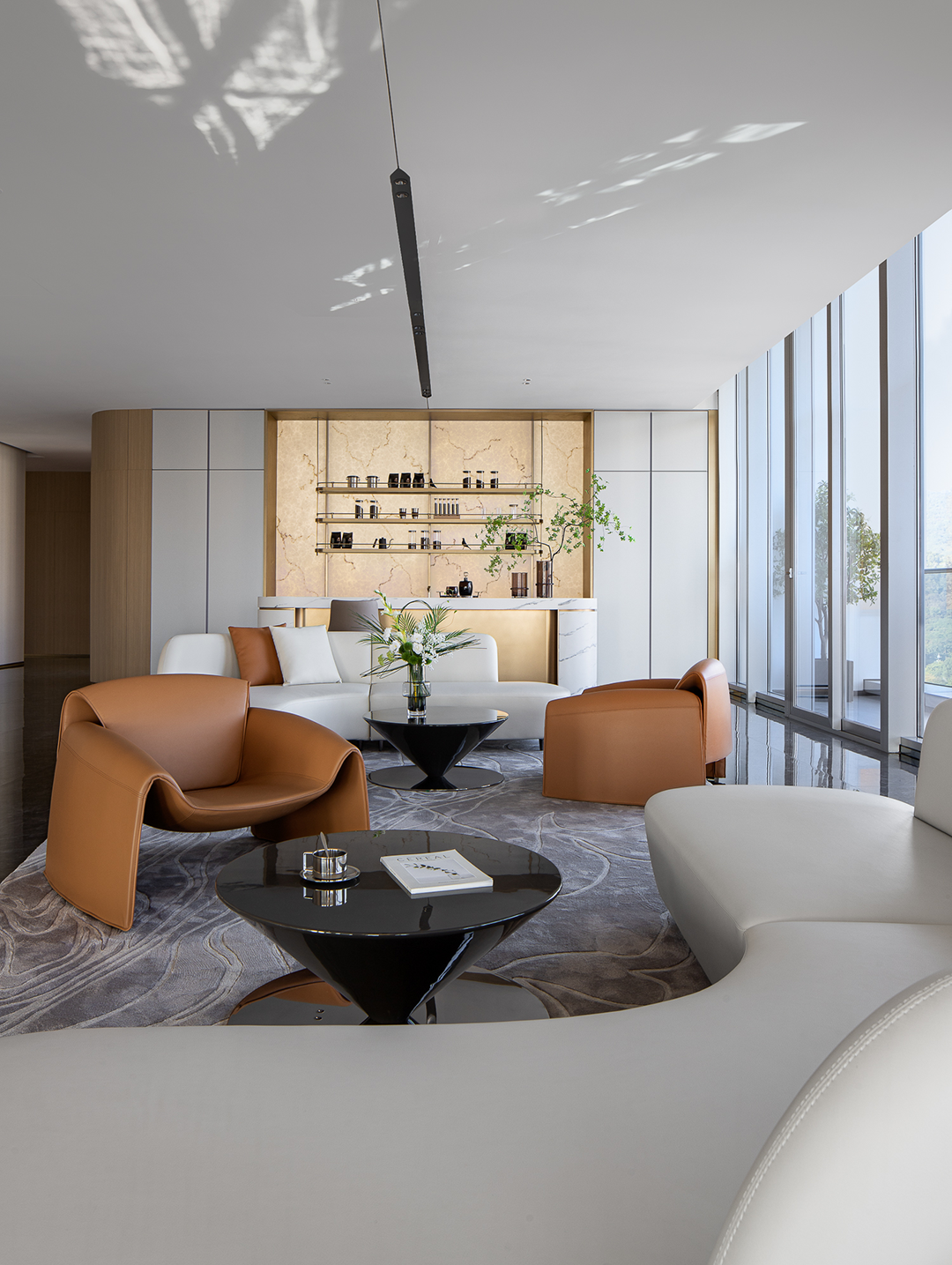 寰侨商务大厦招商中心办公样板间空中花园丨中国深圳丨诗意空间设计,矩阵纵横设计-70