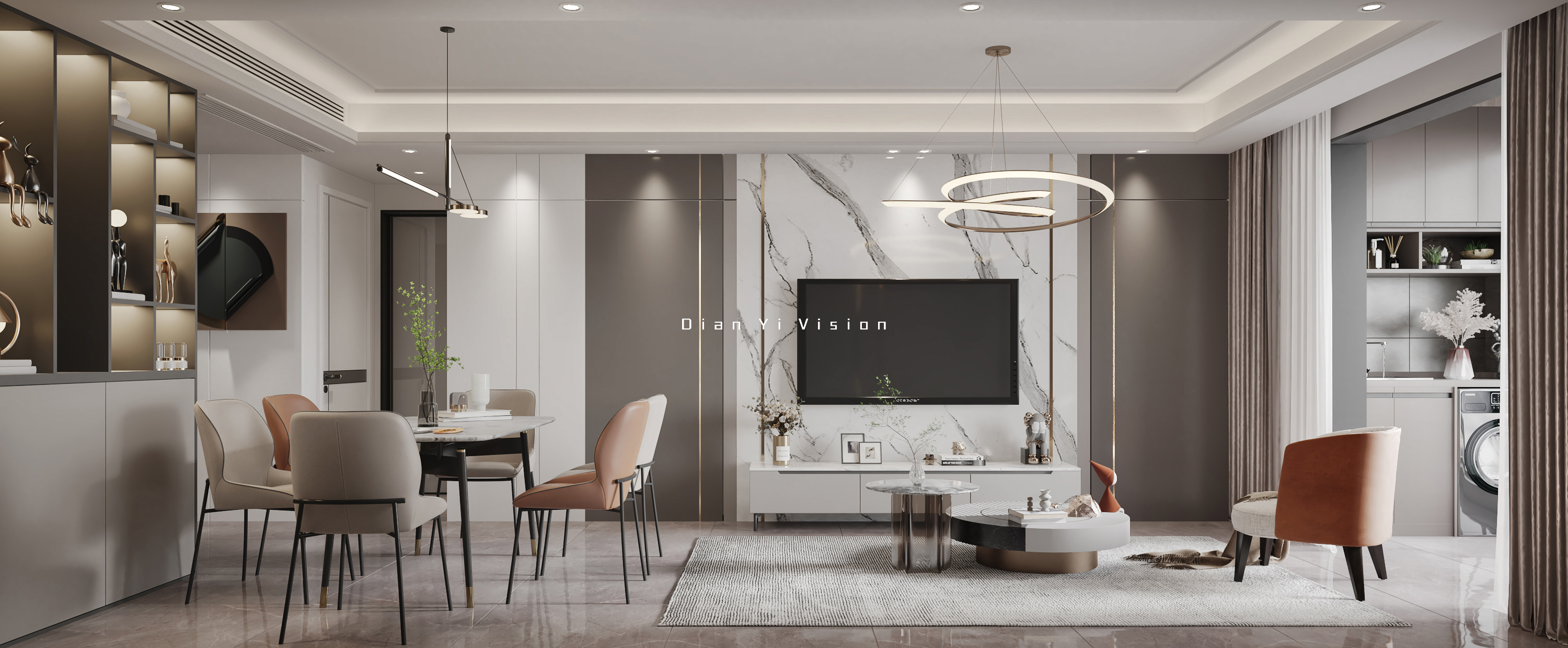 现代简约风平层设计-27