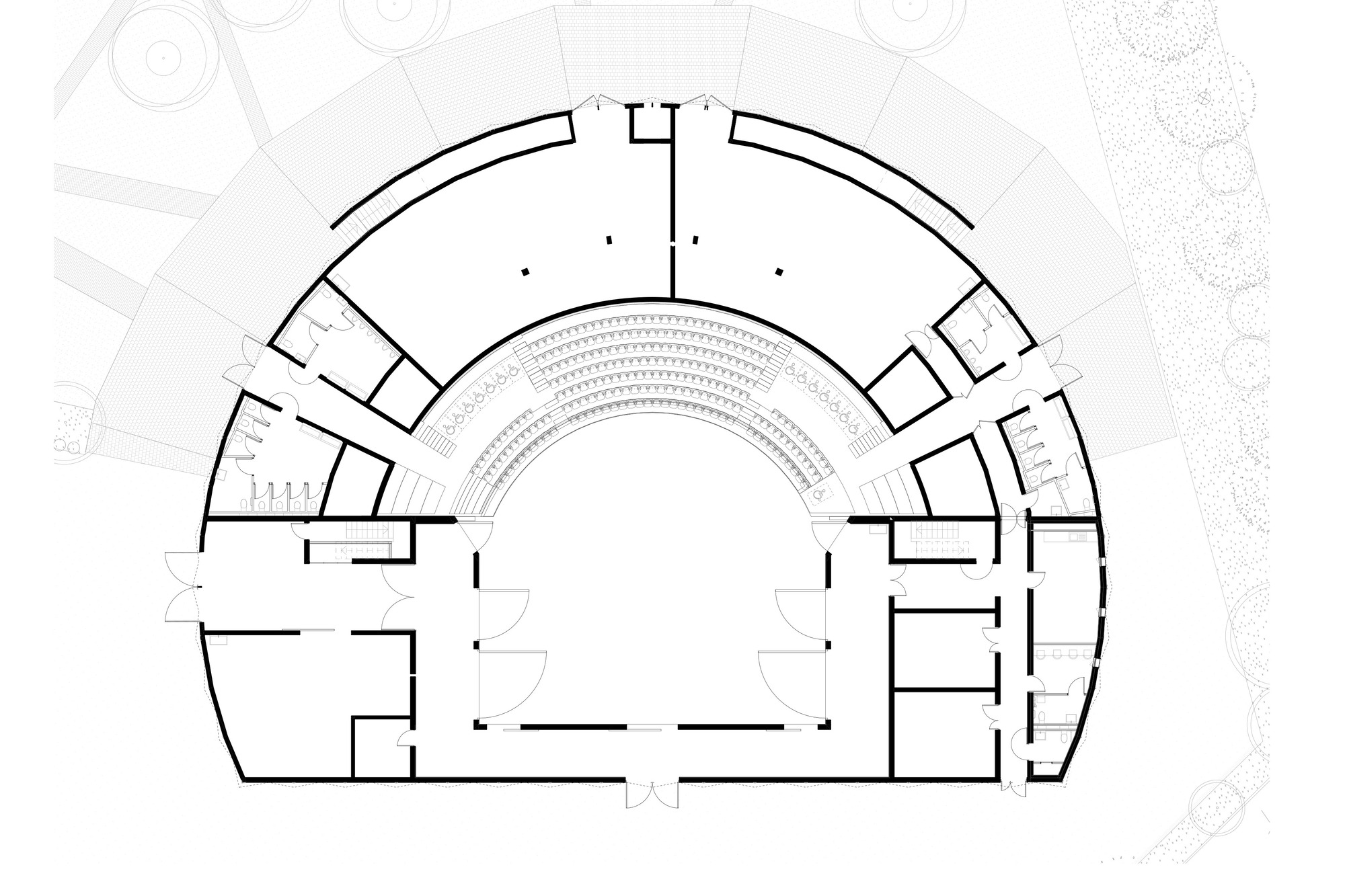 贝桑领地剧院丨法国丨K architectures-58