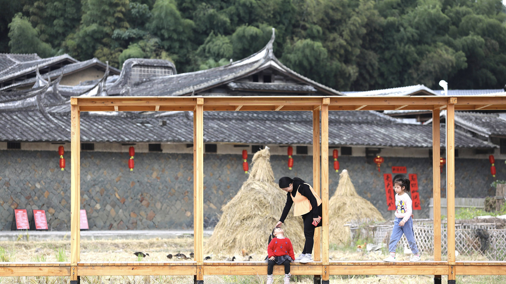 青石寨的稻亭和稻场，福建 / 个个世界+先进建筑实验室-67