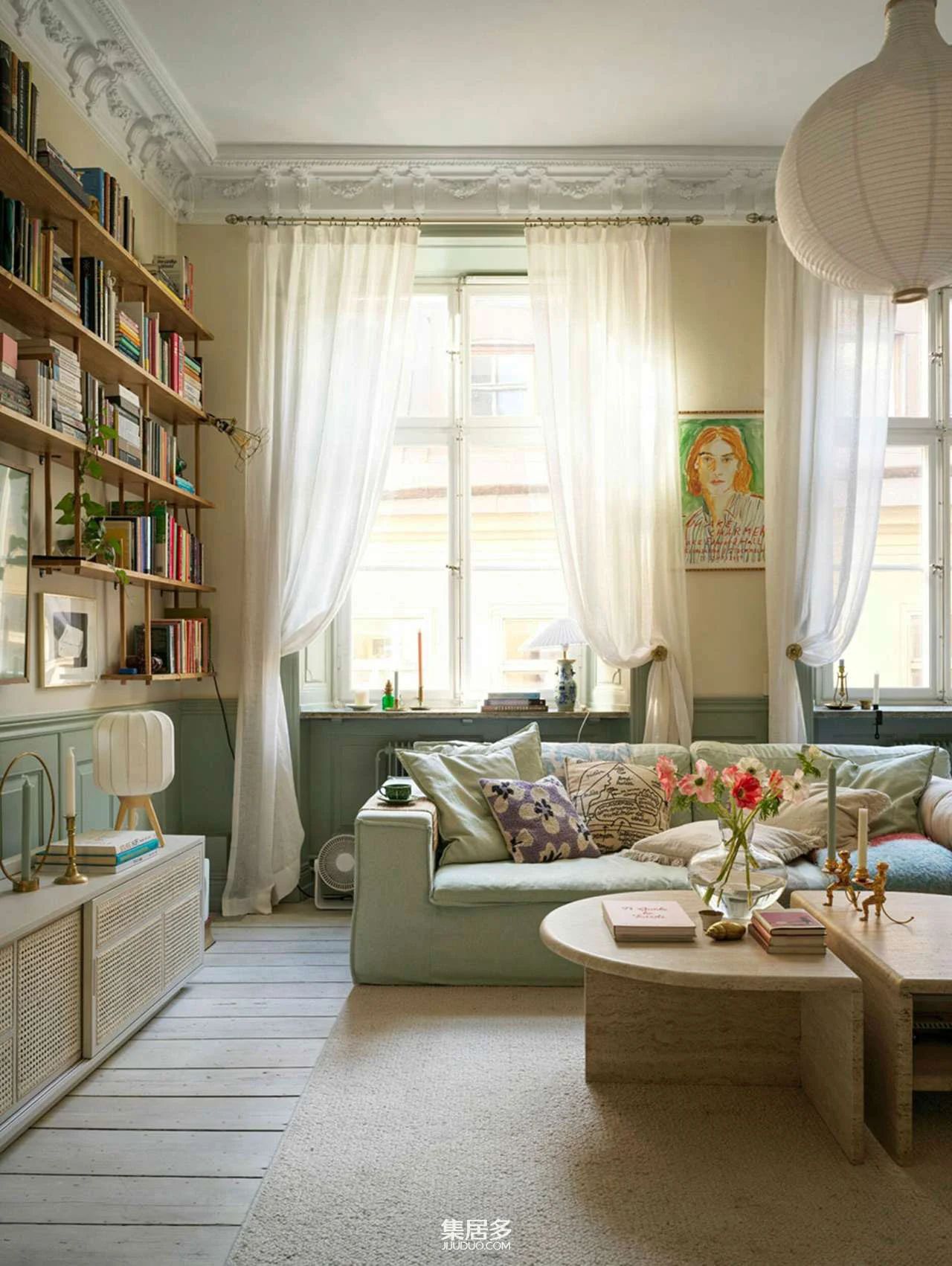 斯德哥尔摩色彩之家丨瑞典斯德哥尔摩丨桑德拉·拜尔和她的丈夫-7