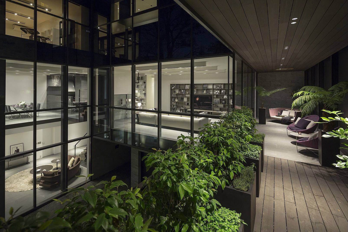 日本 Baqueratta 现代家居设计，开放式玻璃墙打造明亮空间-39