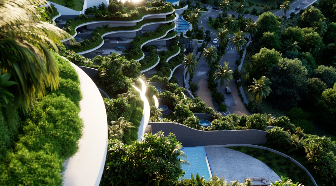 “梯田”创新住宅—菲律宾“蒙特拉萨斯公寓”-11