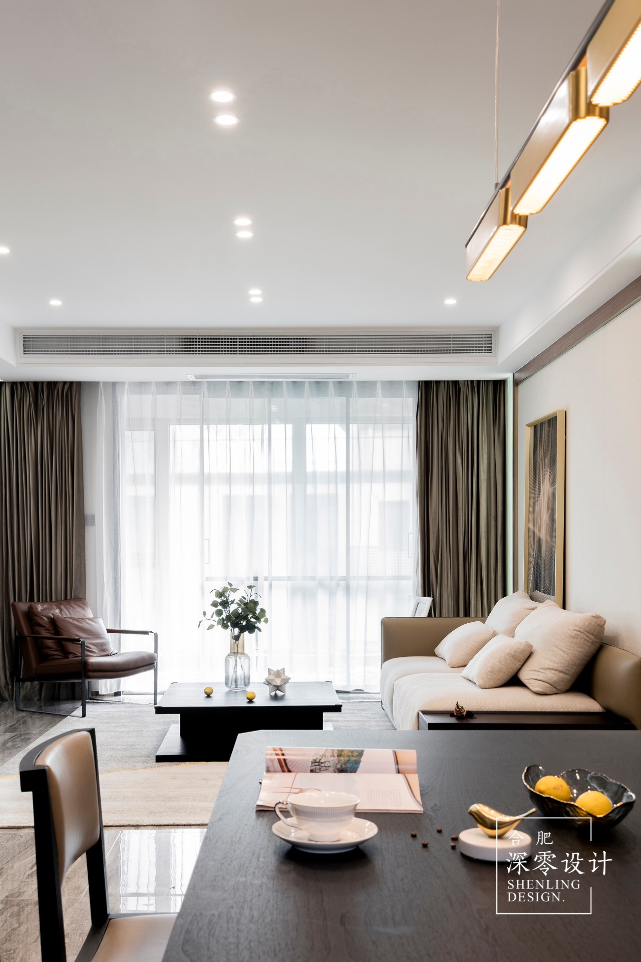 合肥深零设计·现代简中家装设计案例-46