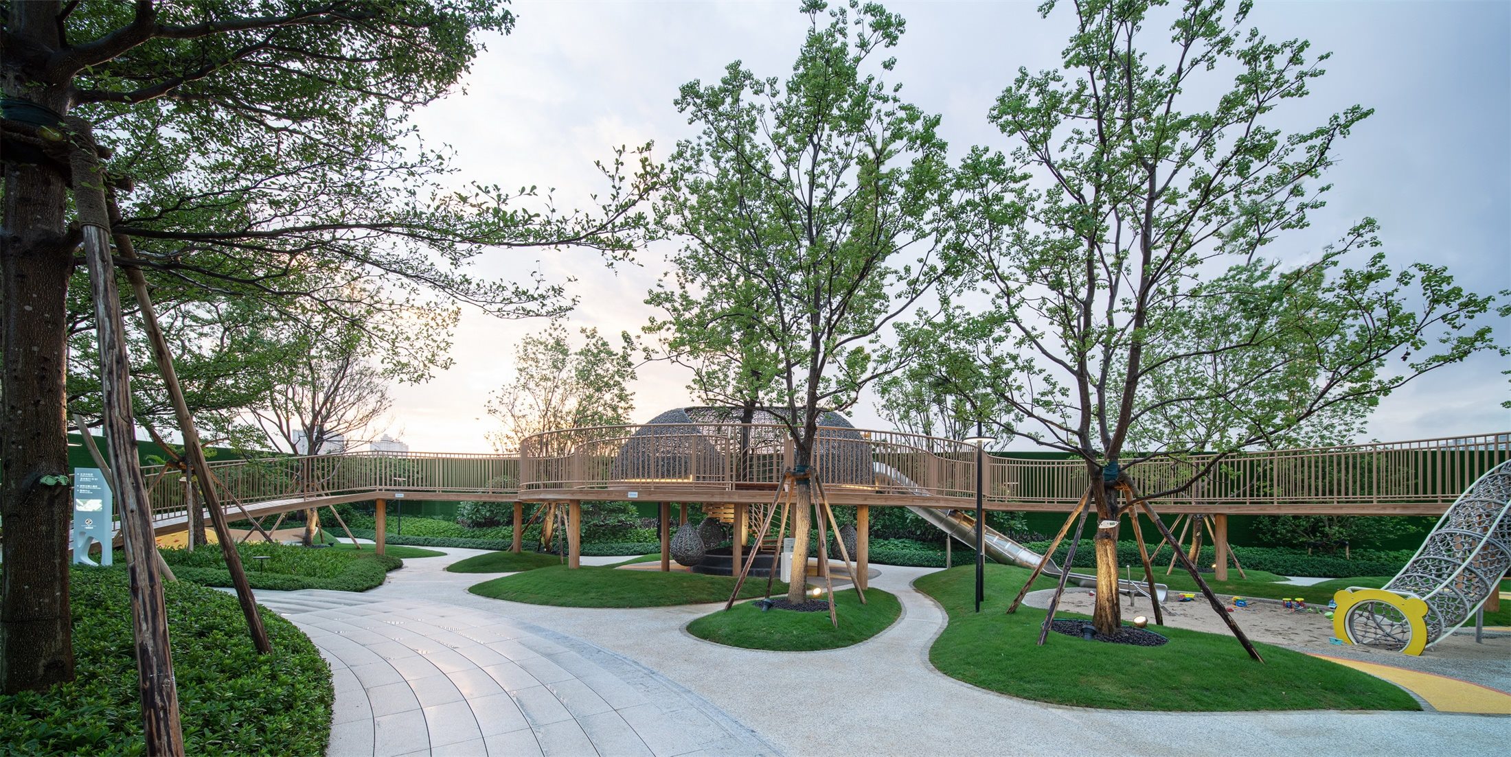 惠州华发旭辉•铂钻四季展示区景观-55