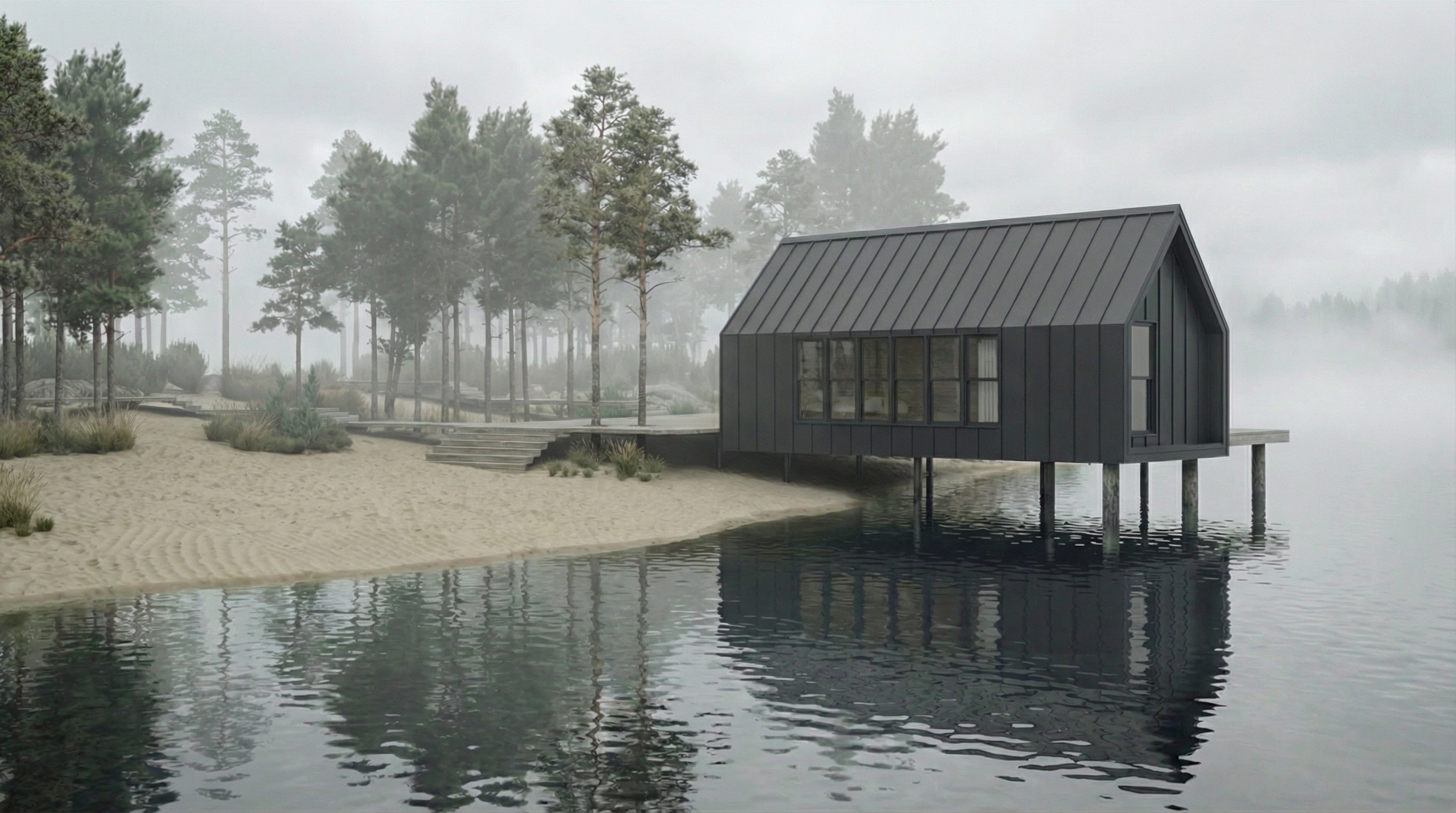 Дом у озера（湖边的房子）丨俄罗斯-17