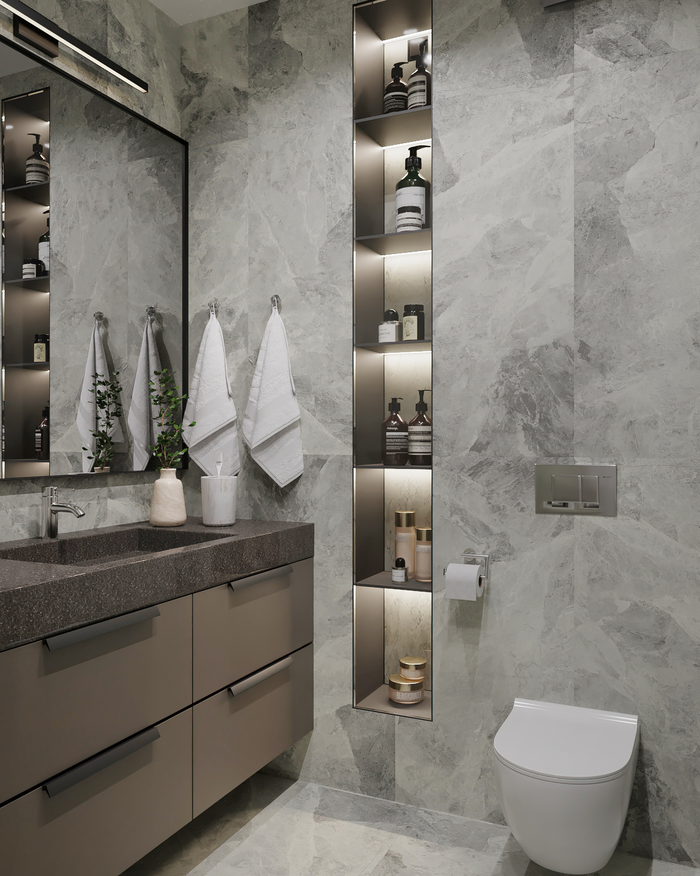 Интерьер Квартиры ЖК Спектр, Новосибирск-18