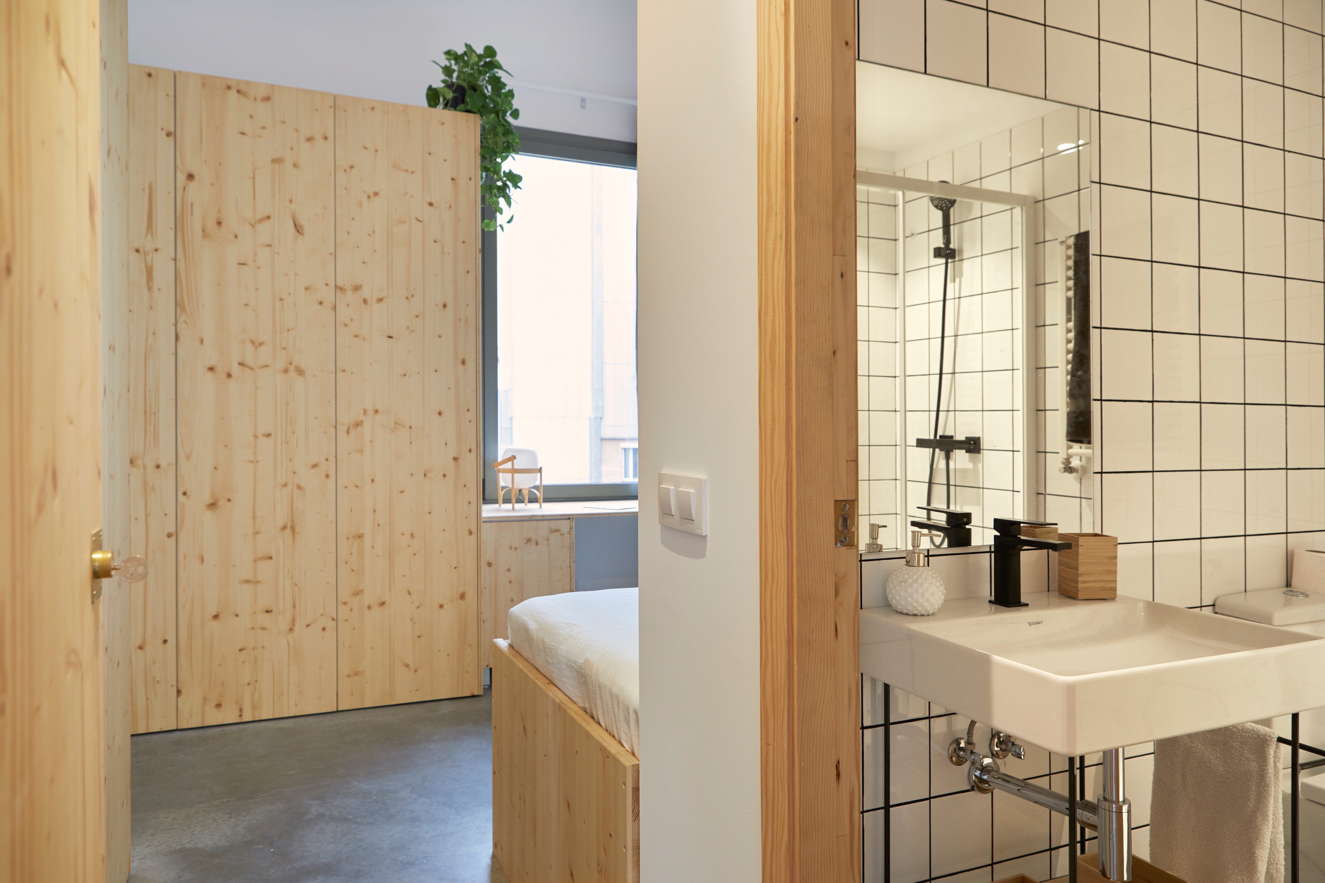 巴塞罗那共享公寓设计,打造青春活力空间-26