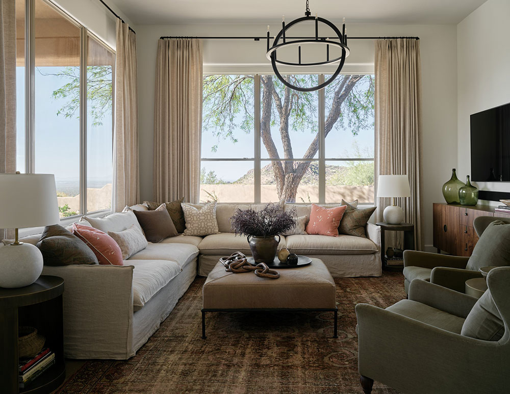 优雅沙漠度假屋，自然色彩与现代美学的完美融合-14