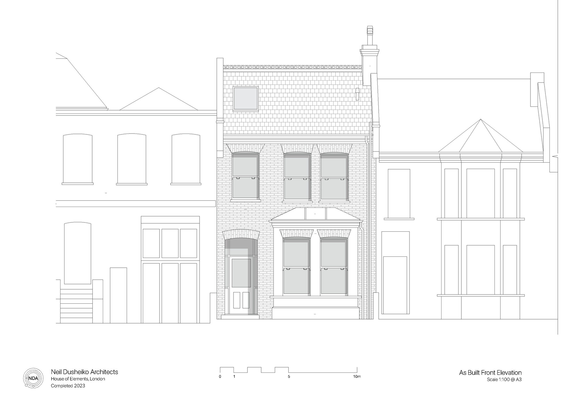 元素之屋丨英国伦敦丨Neil Dusheiko Architects-52