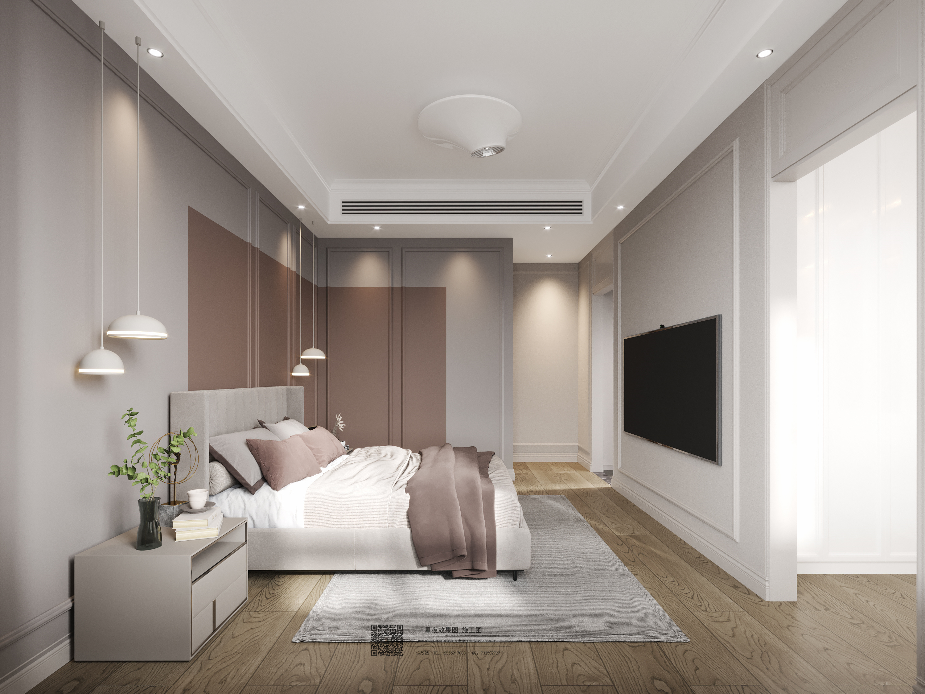 现代家装·清新的世外桃源-16