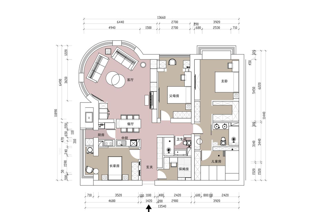 亲密又独立的四世同堂之家-65