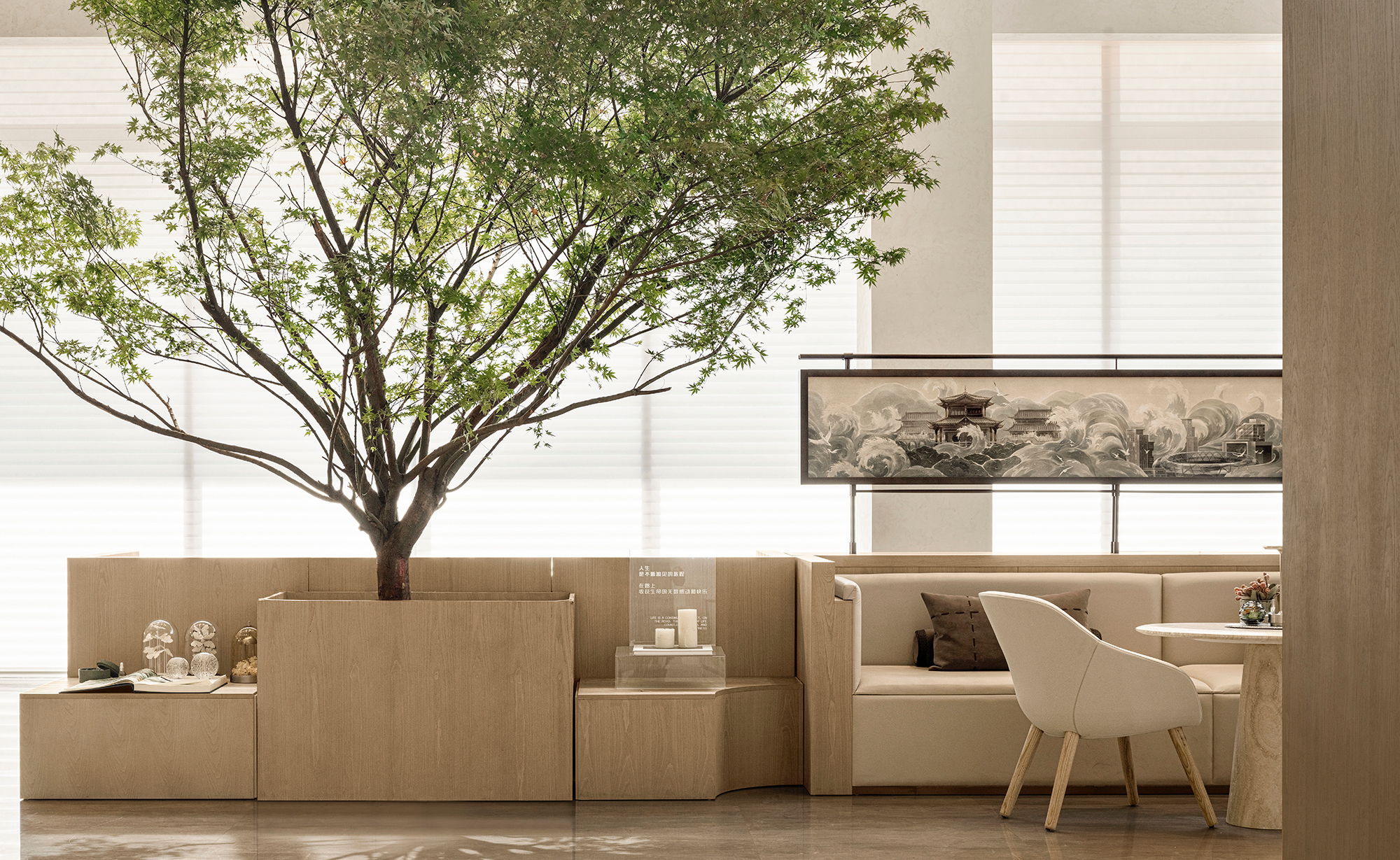 绿城昆明柳岸晓风生活美学馆丨中国昆明丨春山秋水-28