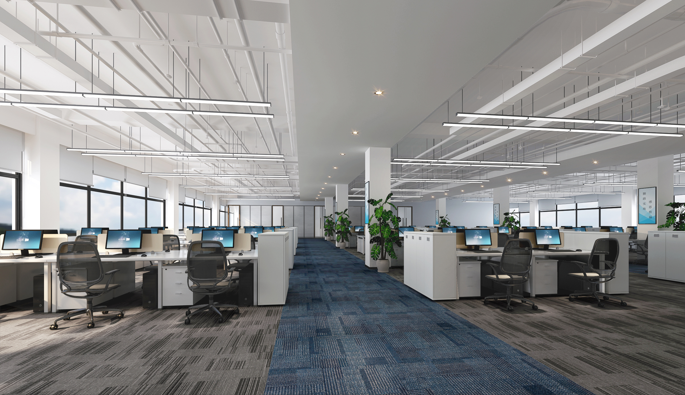 海马汽车动力总成研发中心办公楼装修设计丨中国郑州丨腾升建筑装饰股份有限公司-9