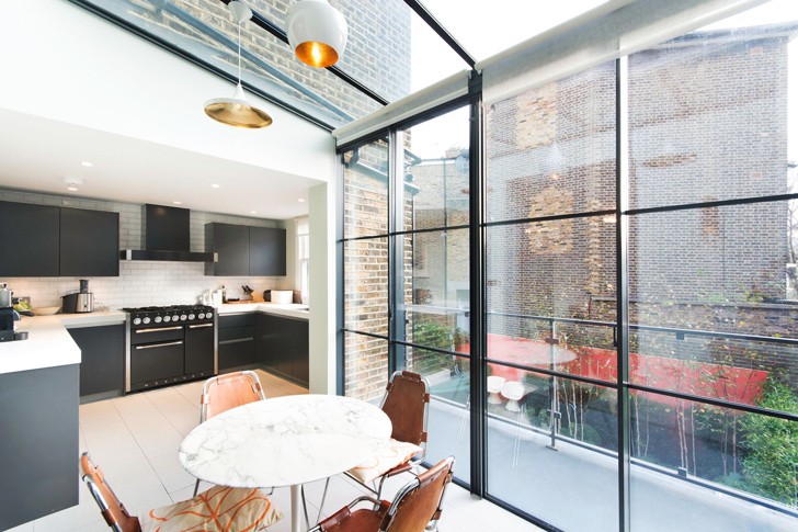 伦敦独特混搭风住宅 | 现代与传统的完美结合-9