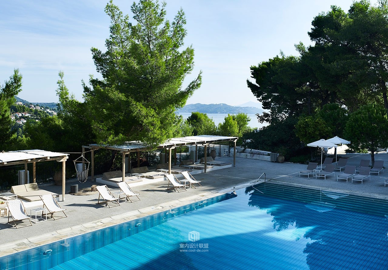 斯基亚索斯岛蓝光的爱琴狂想曲工作室石头和墙壁的酒店-16