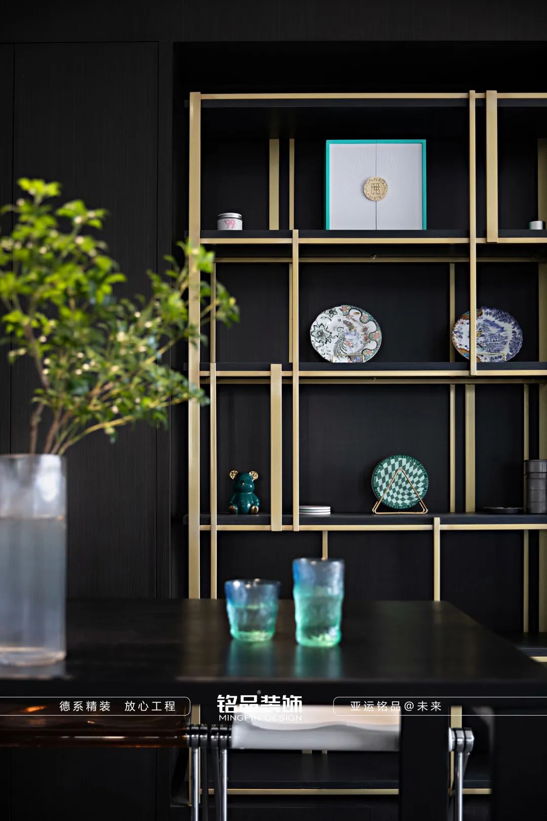 酷黑私宅 · 现代风格设计展现极致艺术美学丨中国杭州丨铭品装饰-20