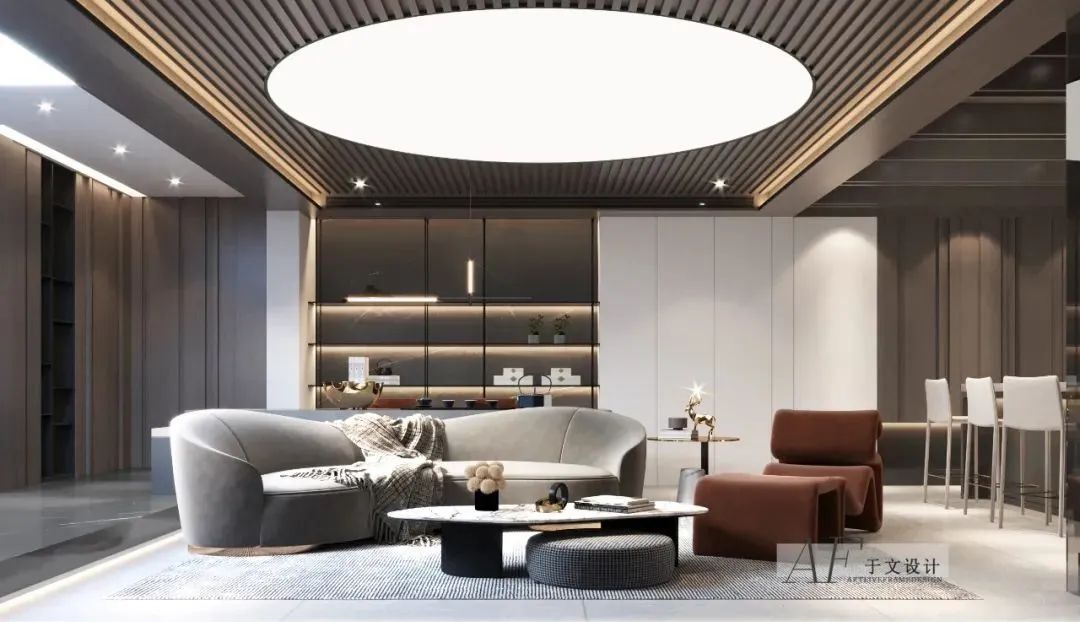 龙湖·天璞 300㎡轻奢叠墅,极简空间秩序诠释生活美学-48