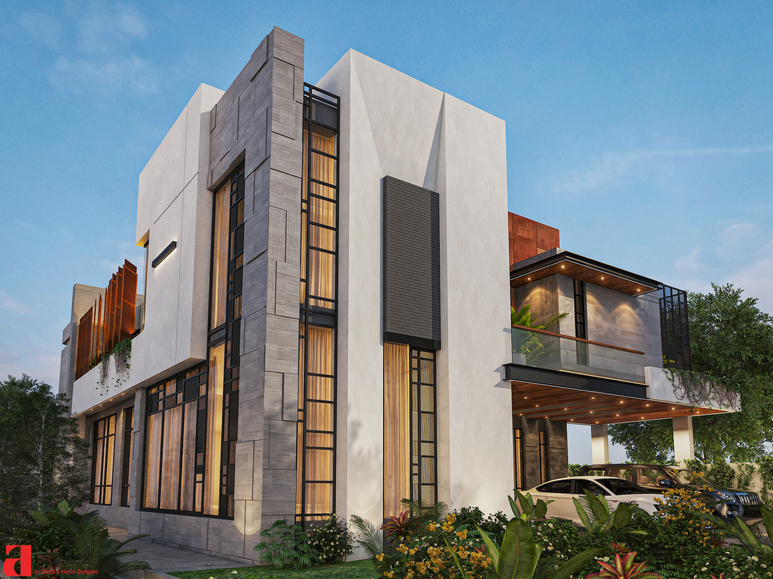 现代房屋外观设计-6