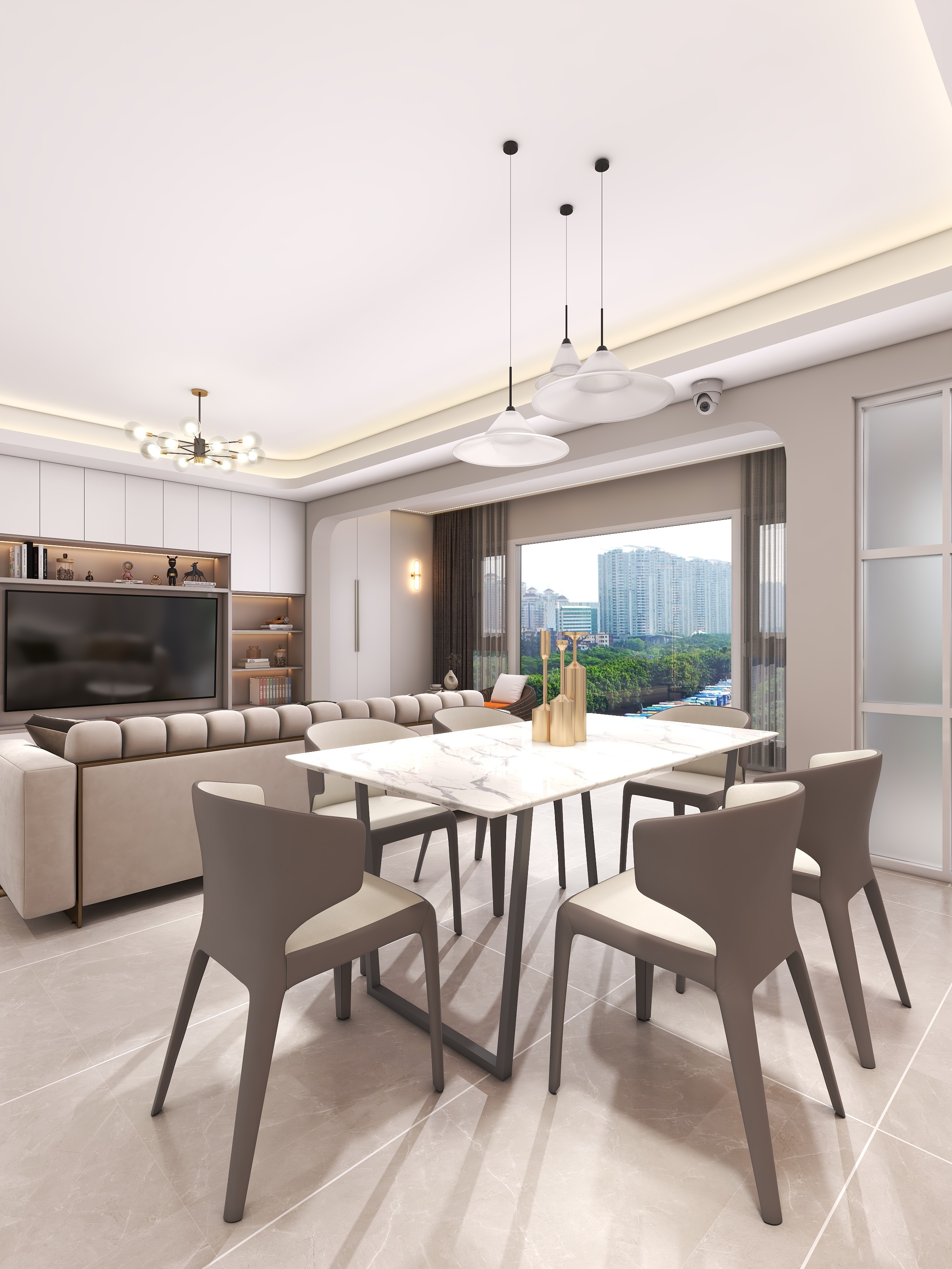 重庆招商雍璟城-璟轩（145平方现代简约四居室）-17