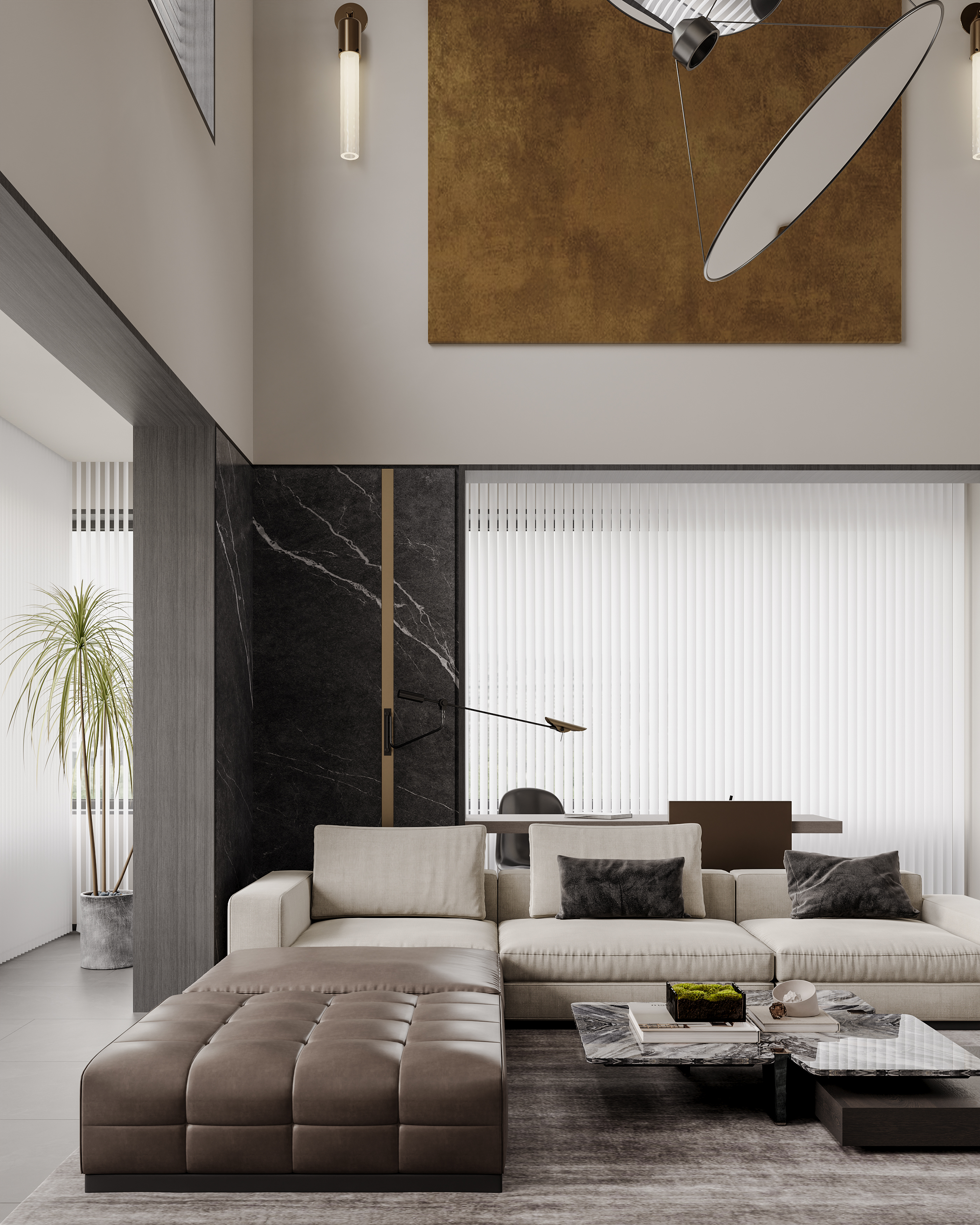 意式低奢家居渲染-5