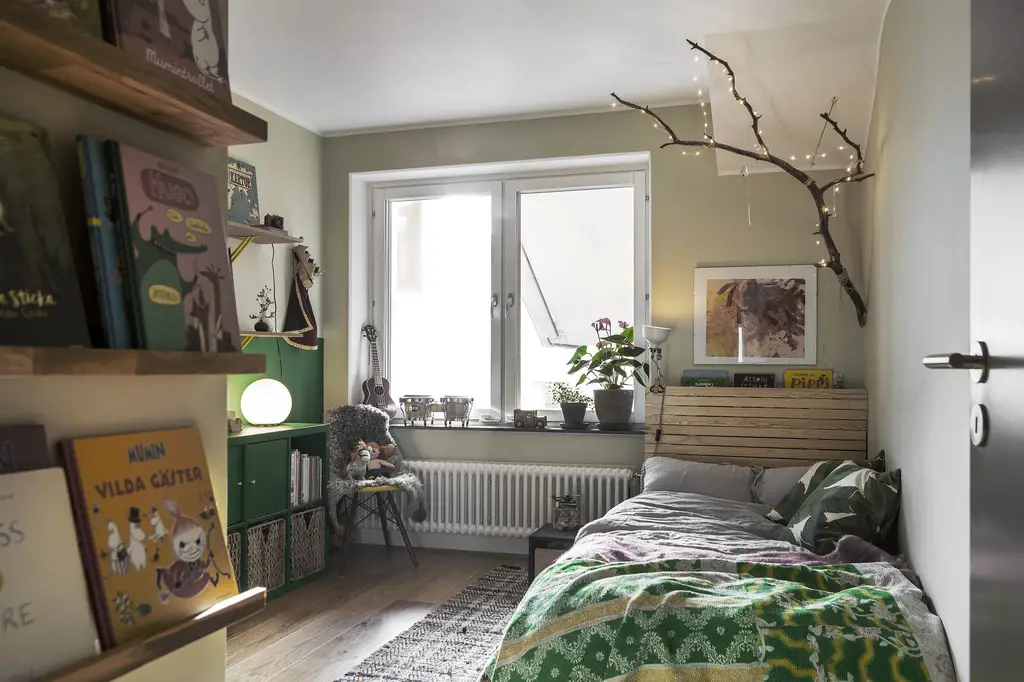 瑞典船厂改造的独特家庭阁楼-21