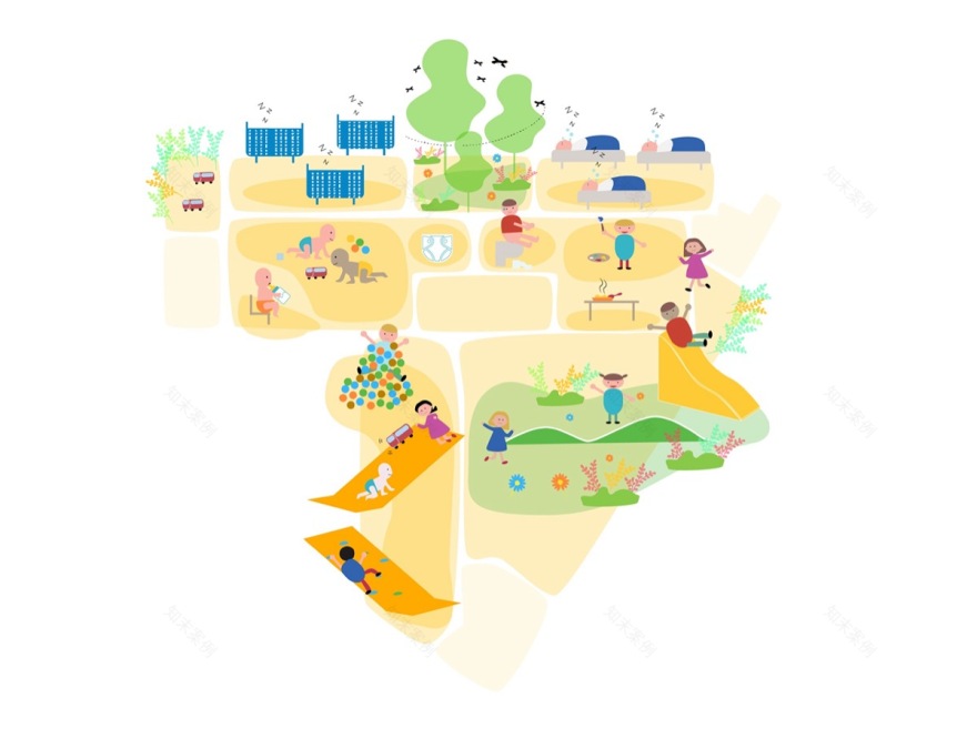 将旧车库改造为儿童日托中心丨比利时-7