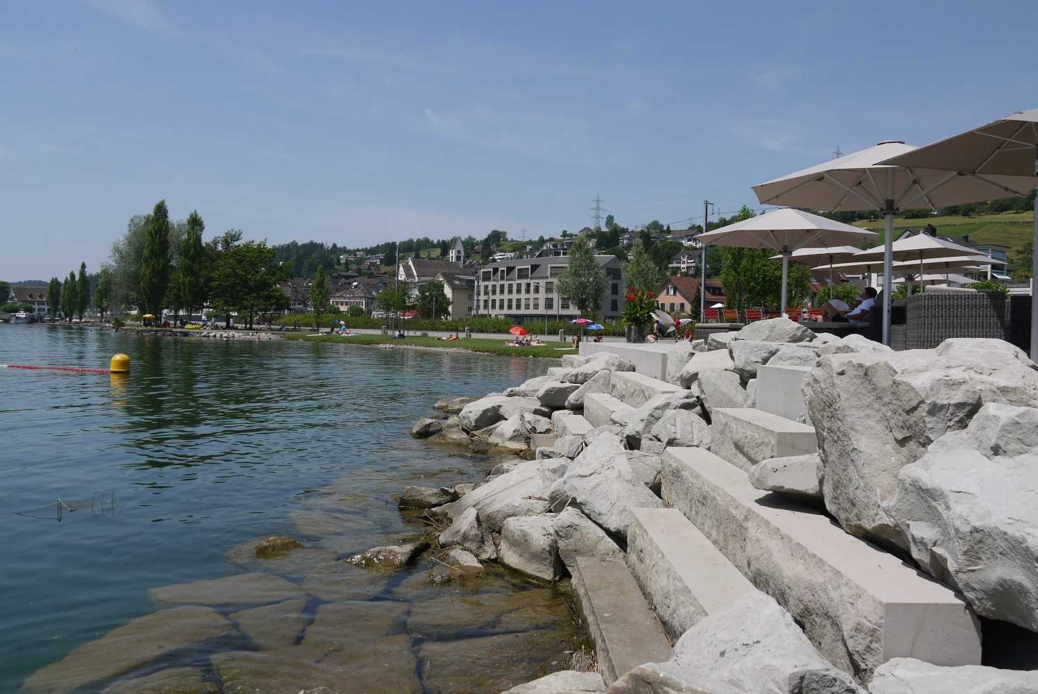 瑞士 Schmeriker 海湾滨水景观改造项目-1