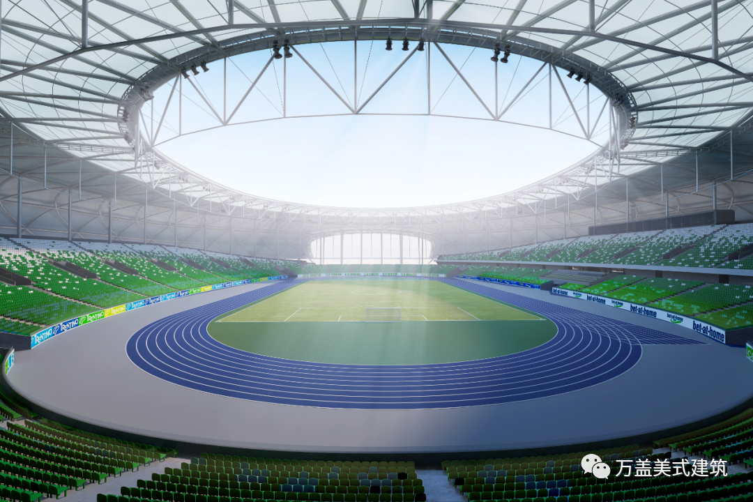 石河子体育中心丨中国石河子丨四川省万盖美式建筑股份有限公司-19