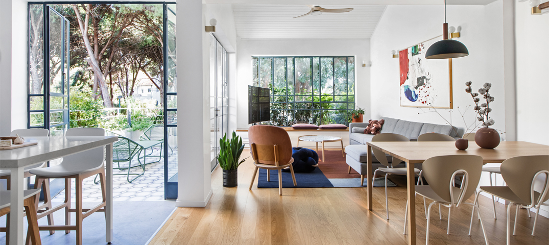 拉马特阿维夫老复式改现代住宅丨Studio Details-0