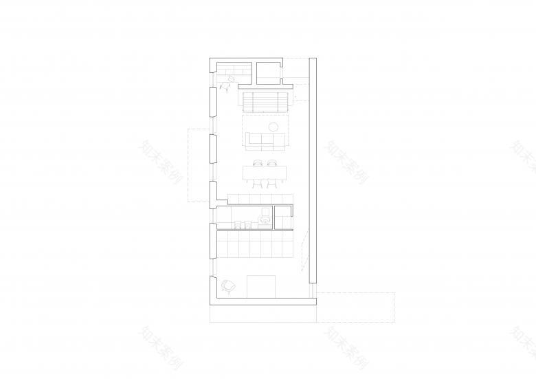 米兰小型公寓的家庭办公室丨意大利米兰丨SET Architects-24