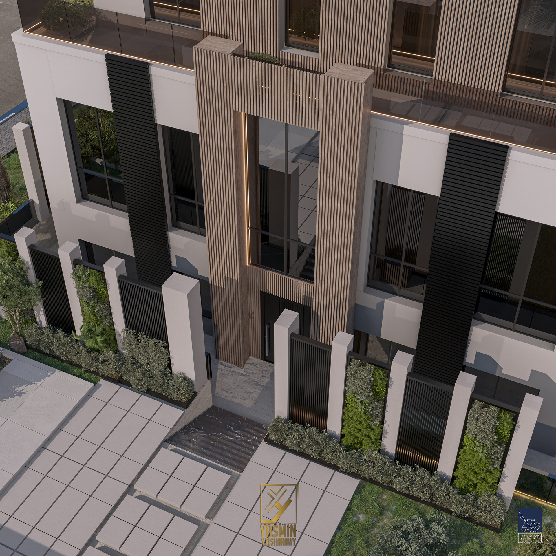 当代别墅外观设计-3