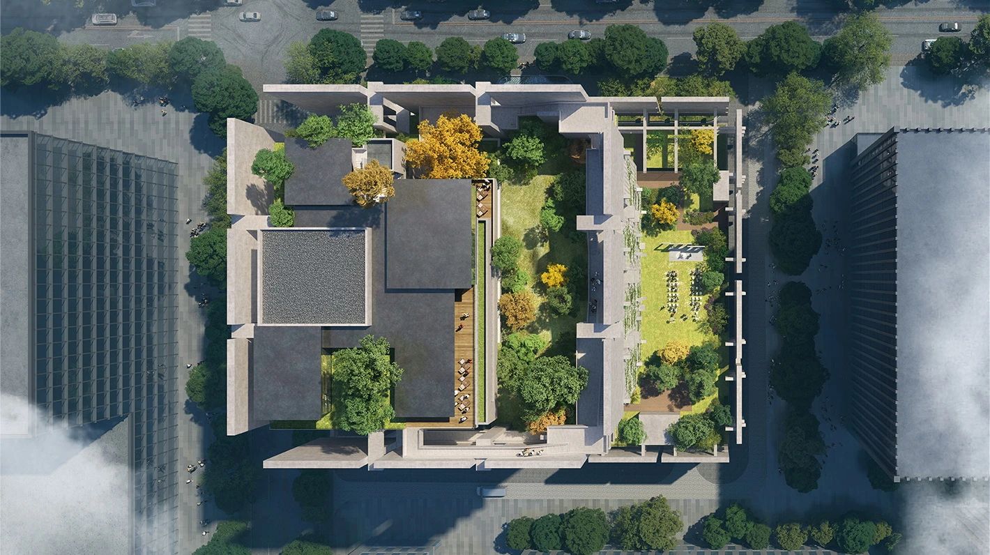 金明书院丨中国商丘丨水平线设计-16