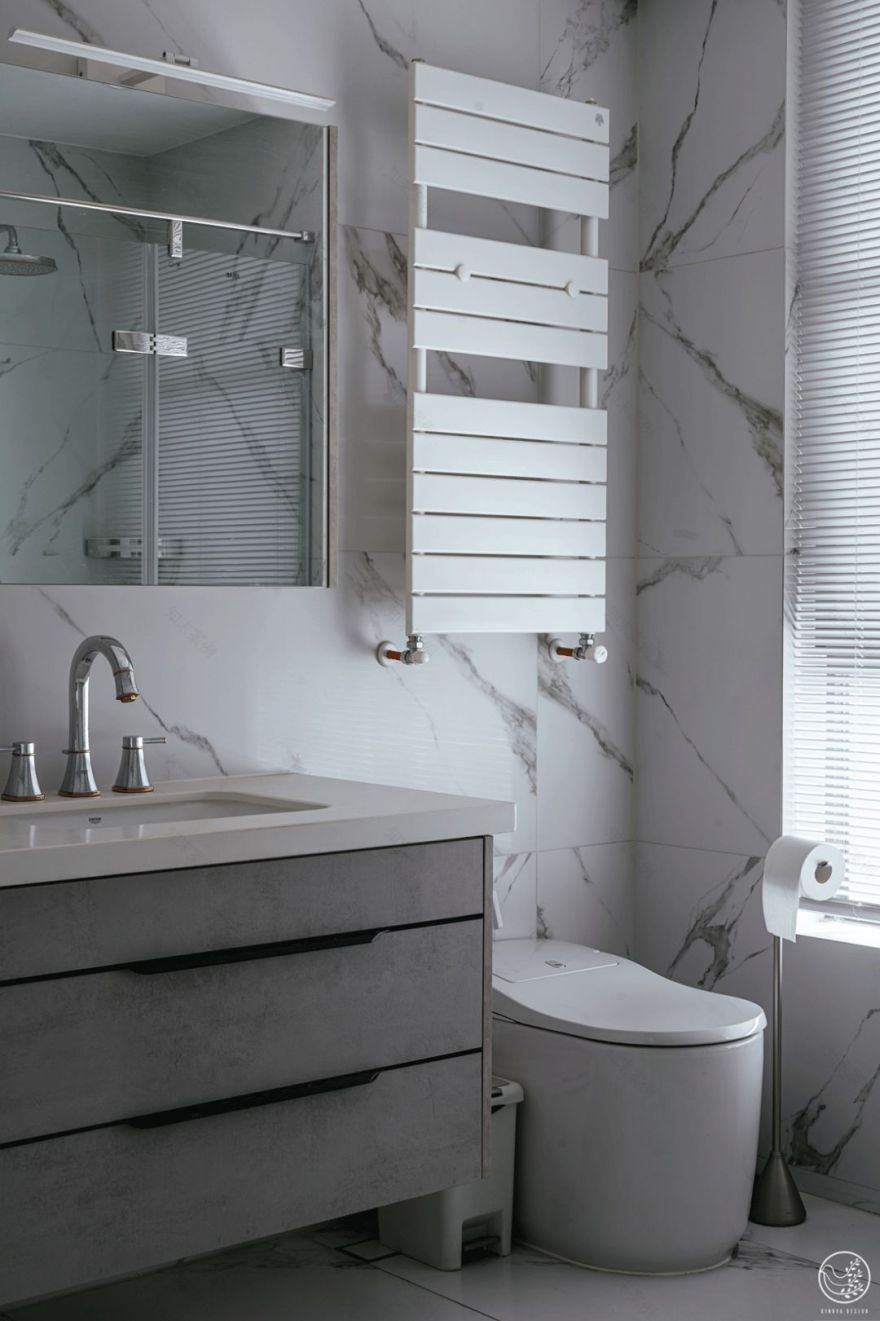 马拉松夫妻的现代复古宅丨中国成都丨清羽设计-95