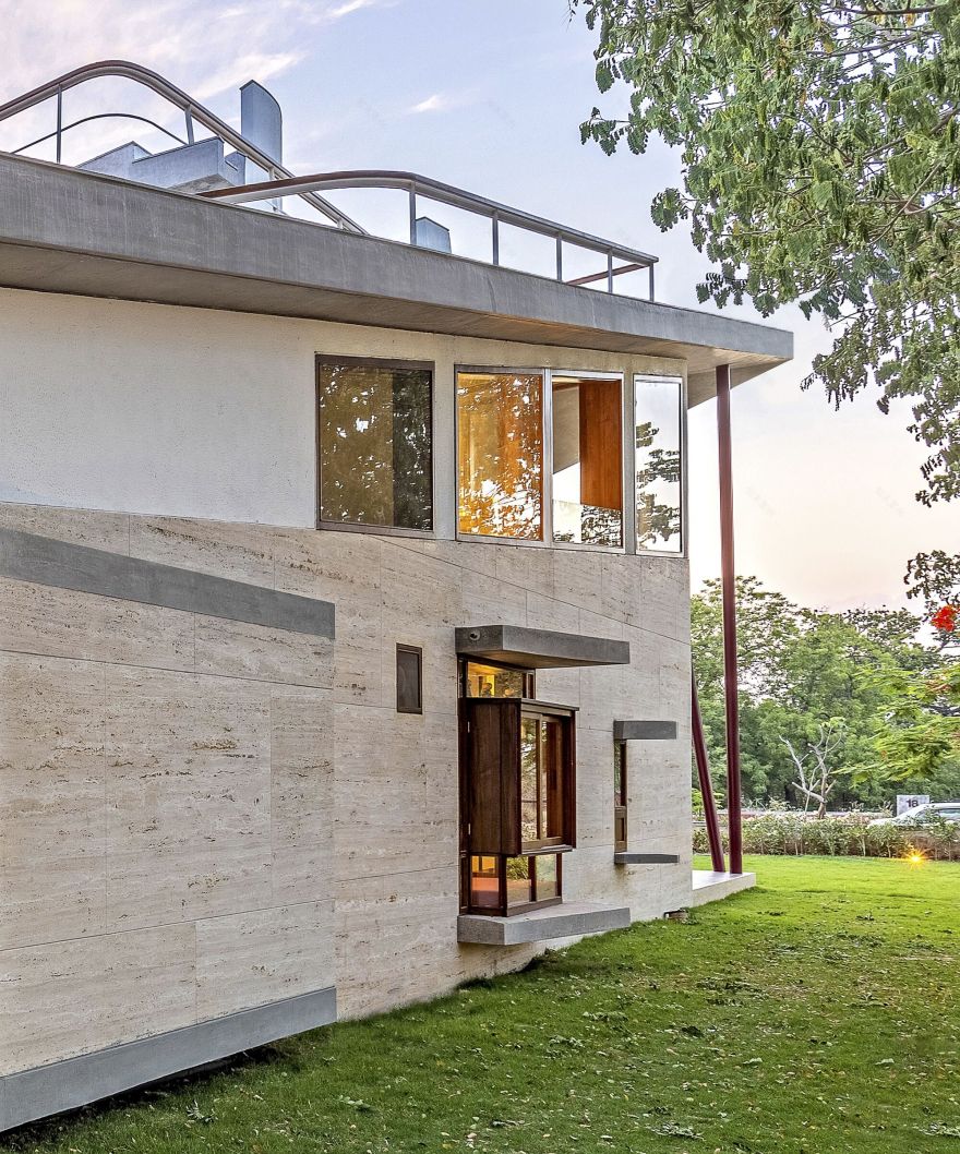 古尔莫哈尔格林斯的房子丨印度丨Studio 4000-37