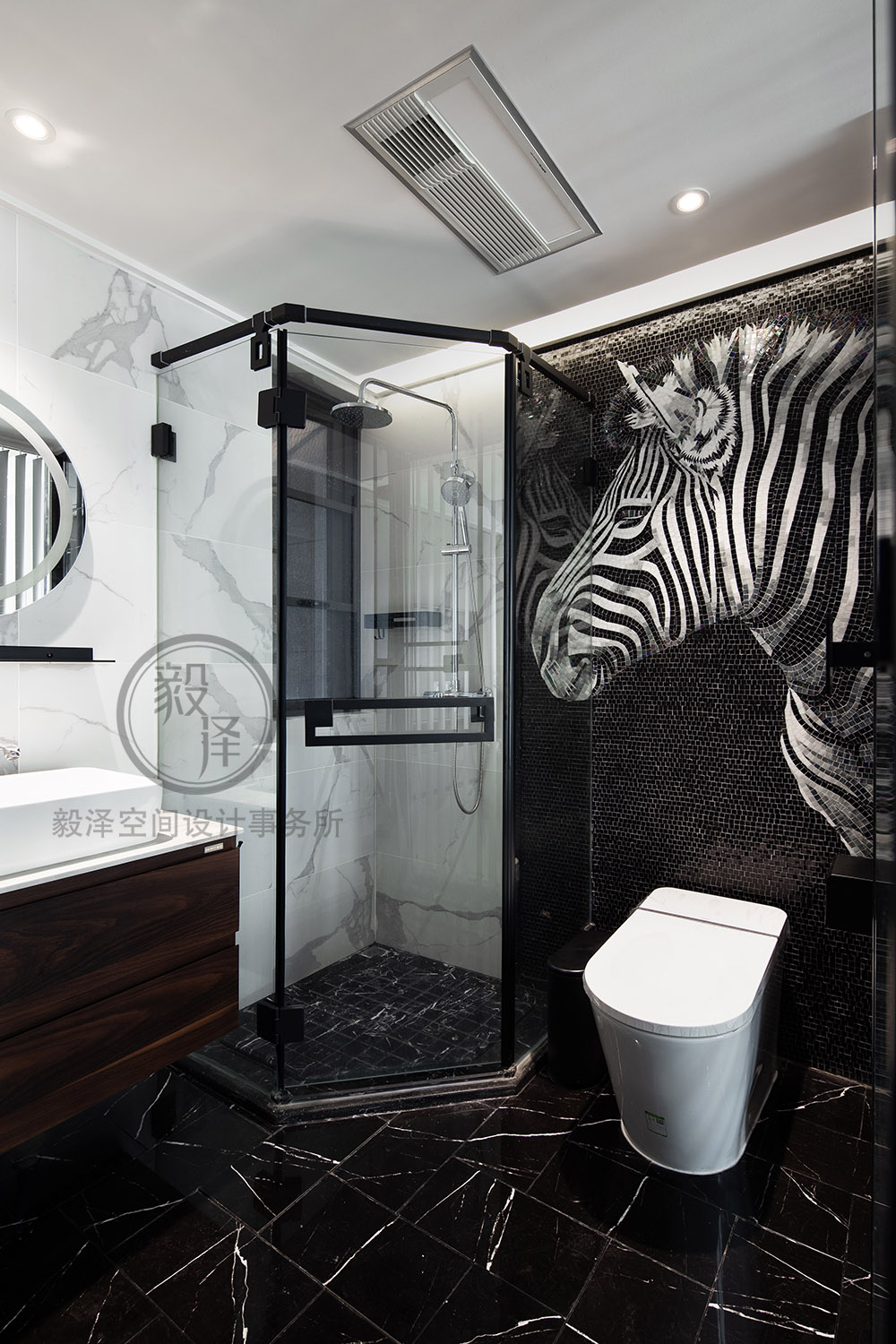 朝阳 W 宅——现代简约，书香满溢的家庭空间-28