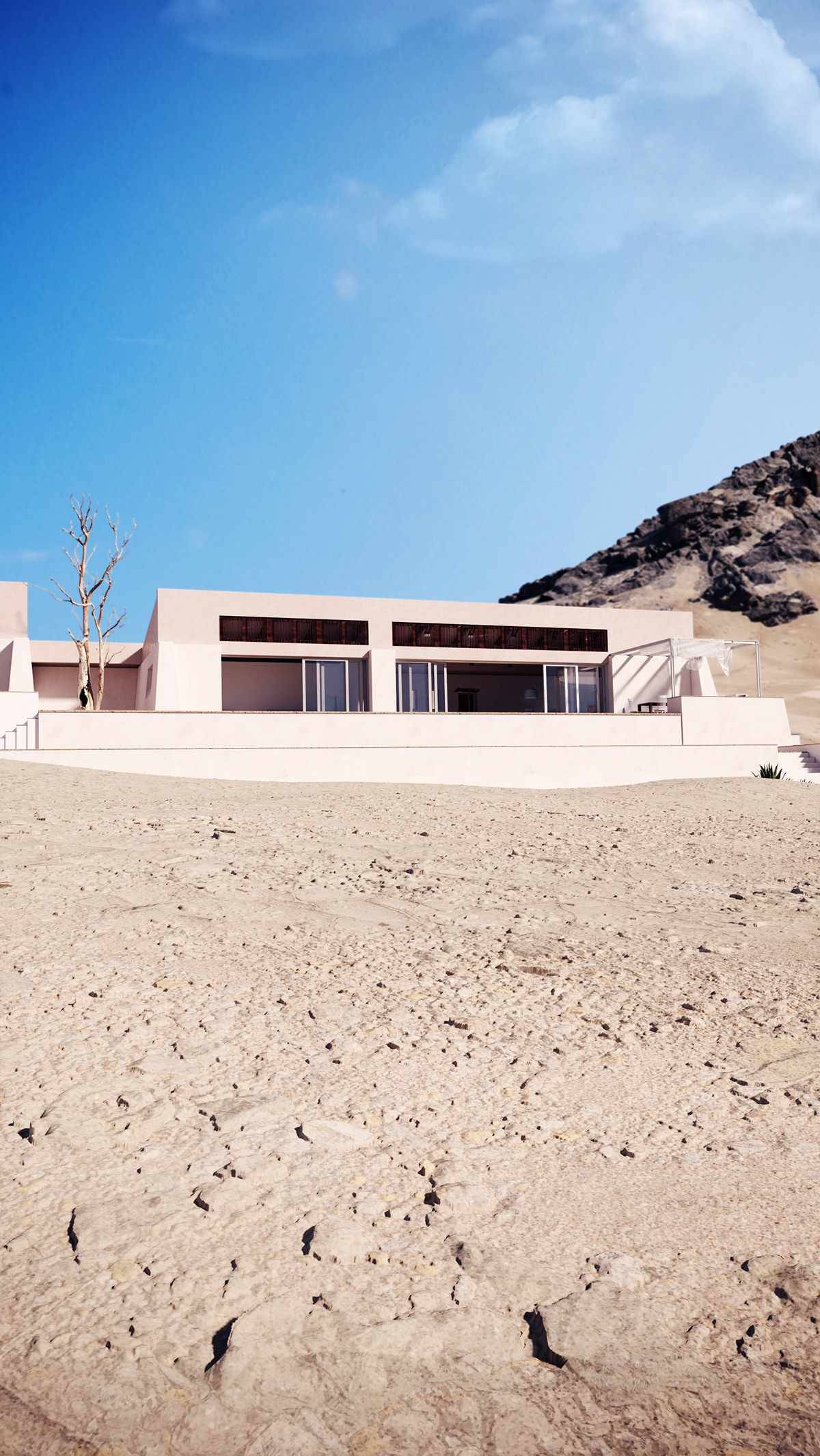 地中海风情海景别墅设计-8