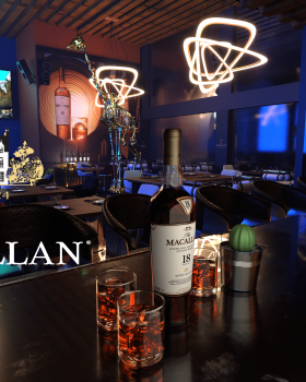 MACALLAN OXLOUNGE INDOOR ACTIVATION