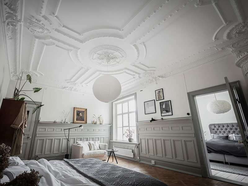 惊艳的斯堪的纳维亚公寓 | 经典与时尚的完美结合-24